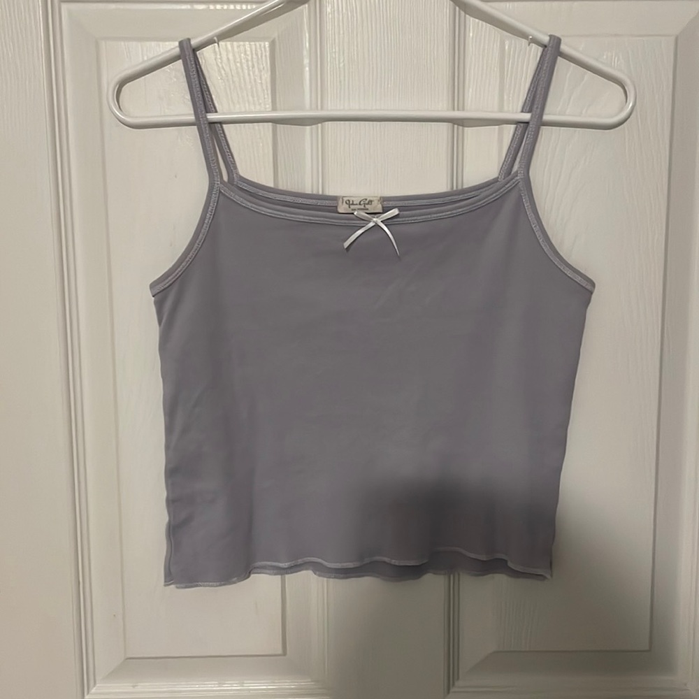 brandy melville blue/purple tank